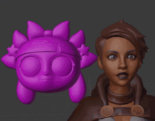 AI facial auto-rigger animation test